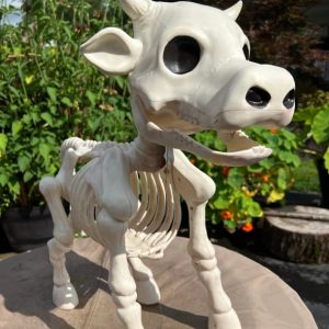 -Cow & Horse Skeleton Halloween Decorative Prop