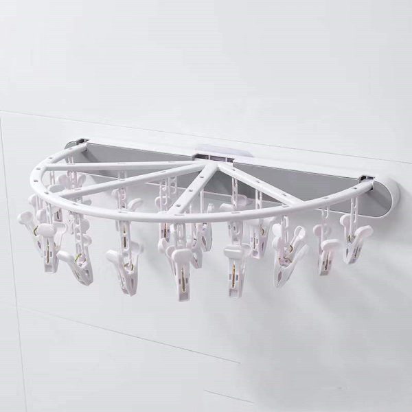 Underwear Folding Hanger Punch- Wall Hanging