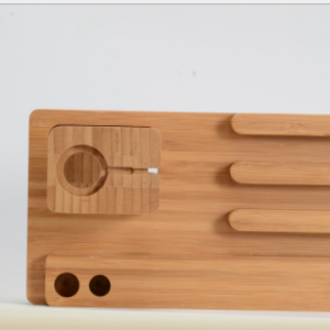 Bamboo Mobile And Watch Holder