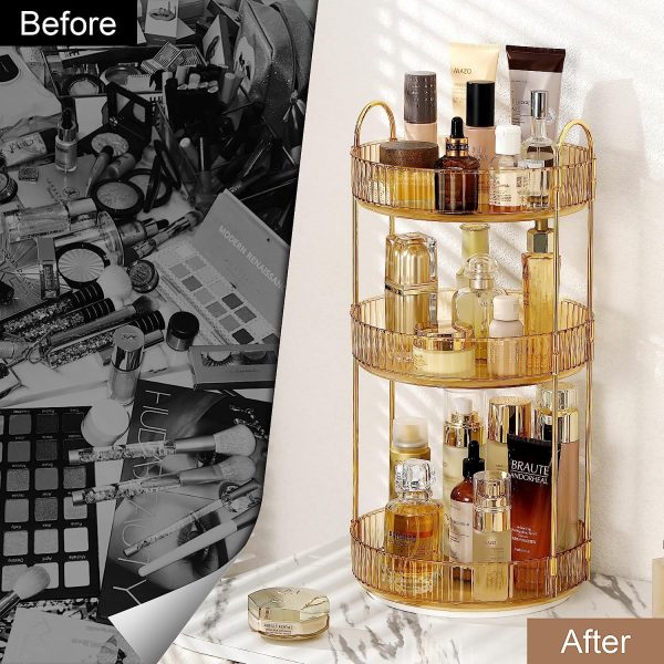 Vanity Rotating Makeup Organizer