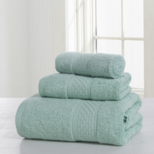 Cotton Soft Double-Sided Thickening Towel Skin-Friendly Bath Towel Set