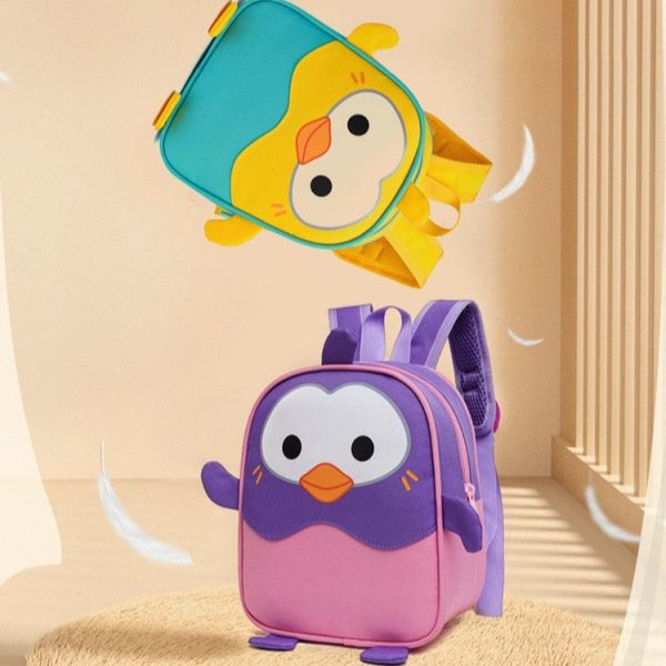 Children'S Cute Penguin Backpack