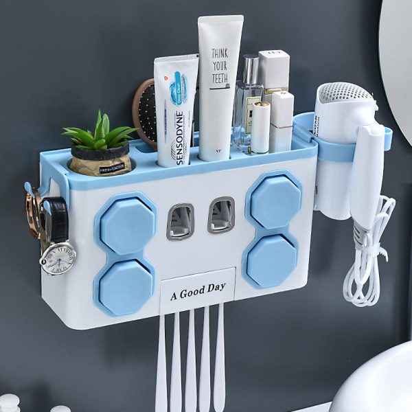 Wall Mounted Toothbrush Holder