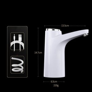 Foldable Usb Automatic Water Dispenser Button Control