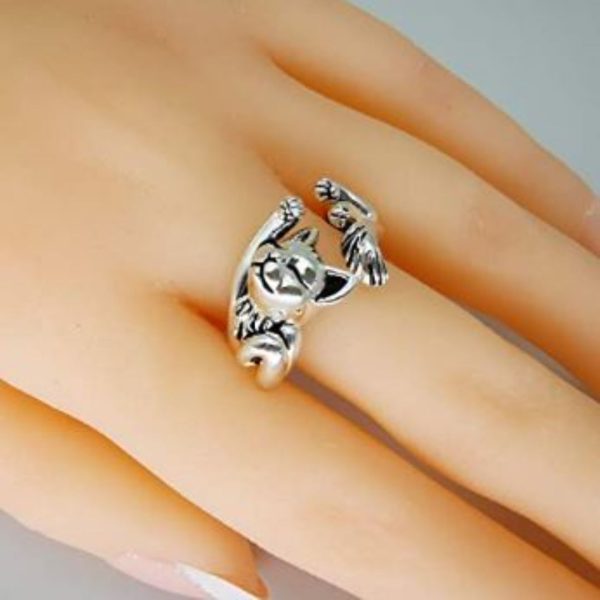 Fortune Cat, Smiley Cat & Hug Me Cat Ring