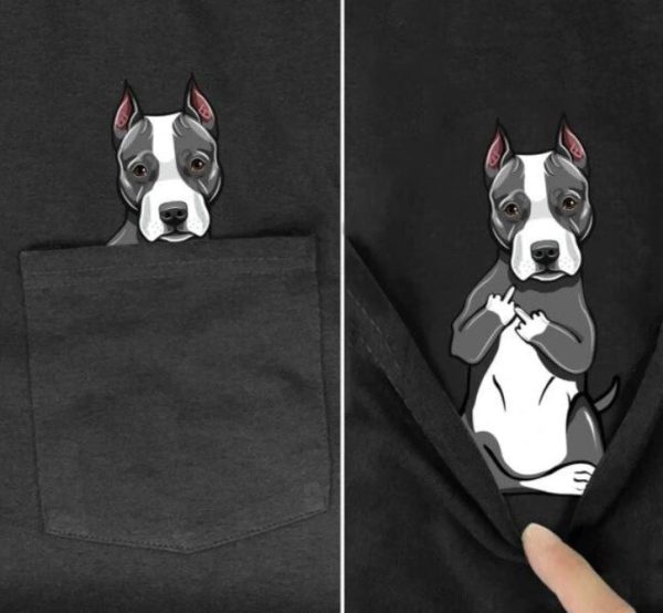 One Fxxx Dog Pocket T-Shirt