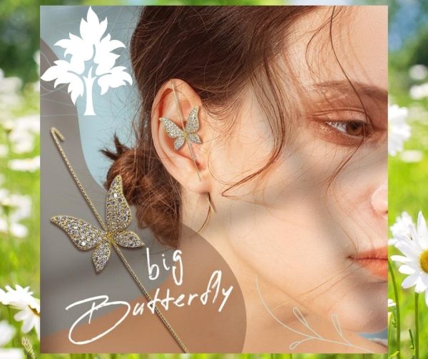 Luxury Ear Wrap Crawler Hook Earrings