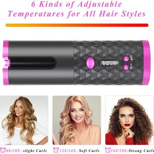 Rechargeable Automatic Hair Curler