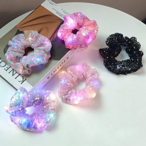 Luminous Glow In The Dark Scrunchie