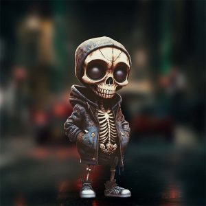 Cool Halloween Skeleton Ornament Figurines