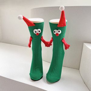 Christmas Children'S Magnetic Hand Socks