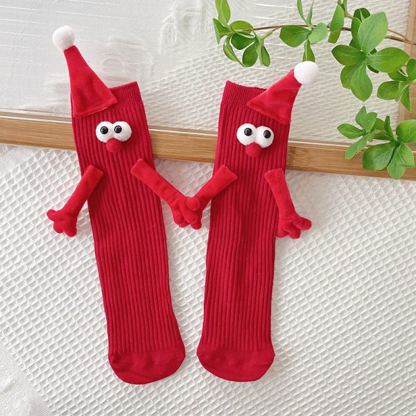 Christmas Children'S Magnetic Hand Socks