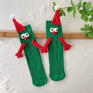 Christmas Children'S Magnetic Hand Socks