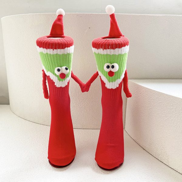 Christmas Children'S Magnetic Hand Socks