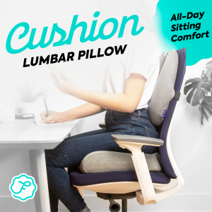 Pressure Seat Cushion And Back Lumbar Pillow Breathable Ass Cushion Non-Slip Wear-Resistant Office Chair Pads