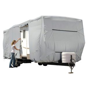 Waterproof Rv Travel Trailer Camper Vehicle Storage Motorhome Cover