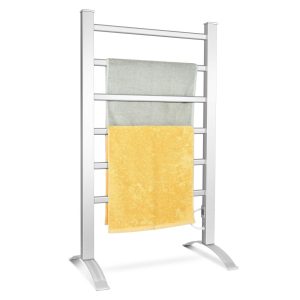 Powerful Freestanding Electric Heated Towel Warmer Drying Rack