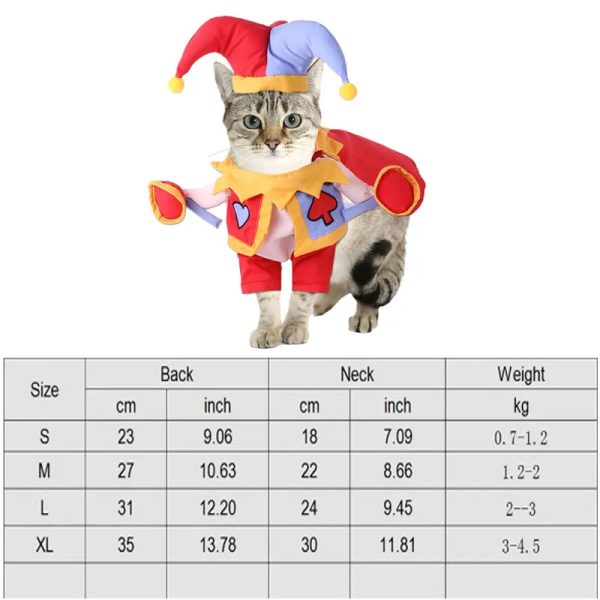 Halloween Dog Clothes Funny Pet Dogs Cosplay Costumes Set Halloween Dog Costume Comical Outfits For Pet Cat Puppy Party Clothing