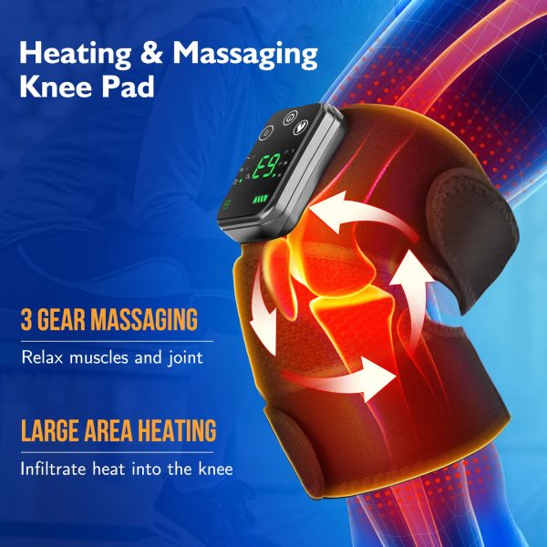 Compress Vibration Joint Physiotherapy Knee Massager