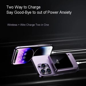 Mini Portable Wireless Power Bank