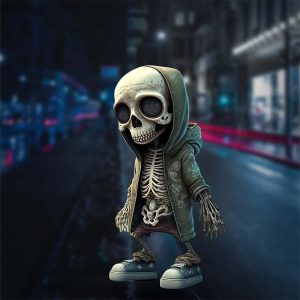 Cool Halloween Skeleton Ornament Figurines