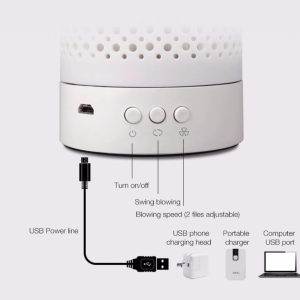 Premium Portable Home Ionic Air Purifier Machine