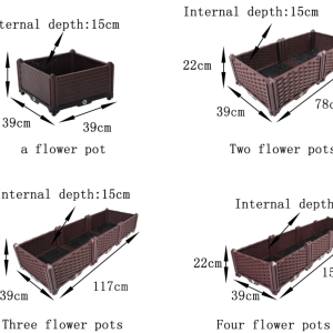 Raised Garden Planter Bed Elevated Box