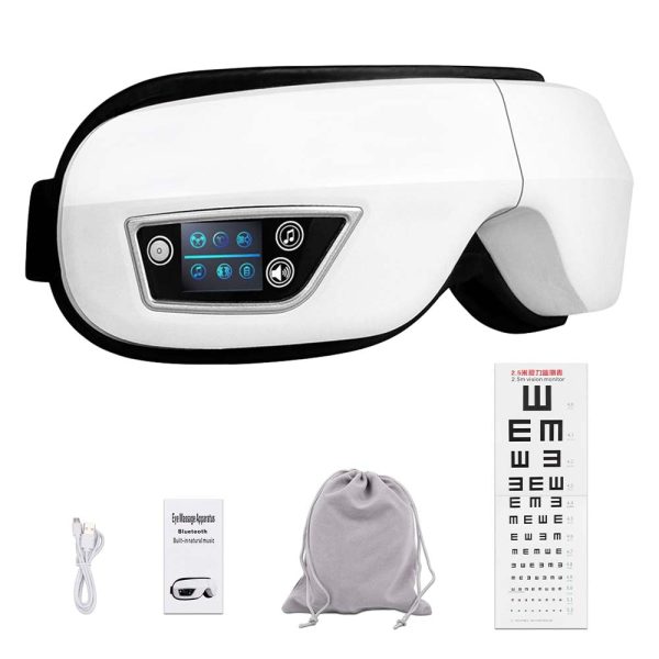 Compress Vibration Bluetooth Eye Massager