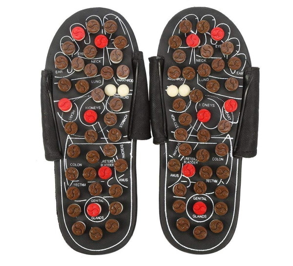 Foot Reflexology Massage Points Sandal Slippers