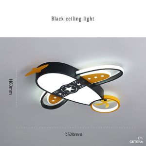 Creative Cartoon Airplane Bedroom Lamp