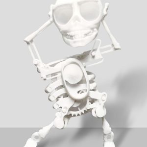 3D Model Mini Skull Printing Customized Funny Style Lucky Toy Finished Product Decompression Tool