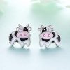 Cow Stud Earrings