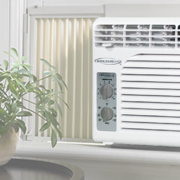 Premium Small Quiet Window Air Conditioner Unit 5100 Btu