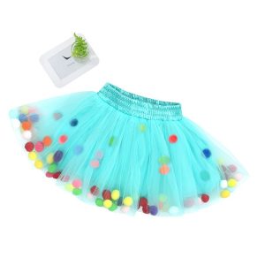 All-Match Net Yarn Short Skirt Girl Fluffy Princess Skirt