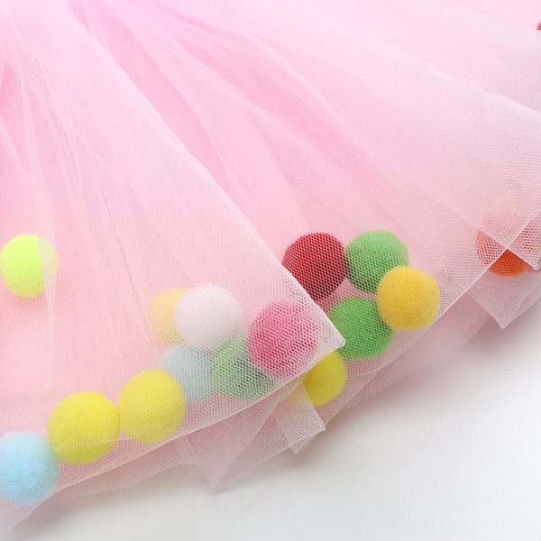 All-Match Net Yarn Short Skirt Girl Fluffy Princess Skirt