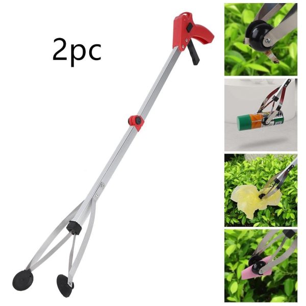 Aluminum Alloy Folding Garbage Clip Picking Device