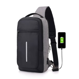 Anti-Theft Usb Charging Chest Bag With You