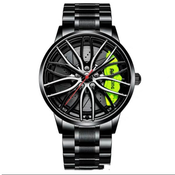 Automatic Movement Watch Waterproof Wheel Style Non-Mechanical Watch