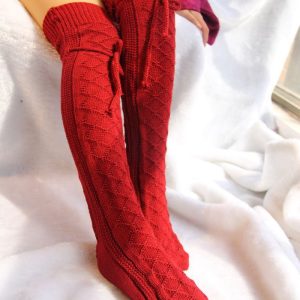 Autumn And Winter Stockings Over The Knee High Socks