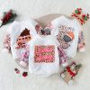 Autumn Kids' Rompers Infant Toddler Cartoon Printed Christmas Onesie