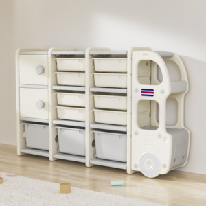 Cartoon Truck Baby Room Storage Cabinet