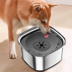 Splashshield Spill Proof Water Bowl For Large Dogs