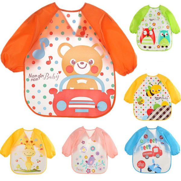 Baby Bib Long-Sleeved