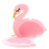 Baby Silicone Swan Chew Molar Toy