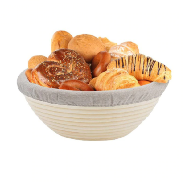 Round Banneton Bread Proofing Basket Bowl