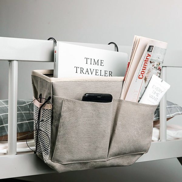 Bedside Storage Hanging Basket To Organize Dormitory Artifact