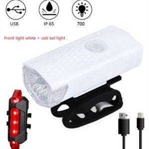 Bicycle Front Light Usb Charging Highlight Headlight