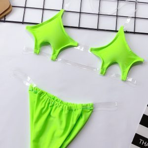 Bikinis With Women'S Split Swimsuit