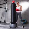 Black Inflatable Boxing Post