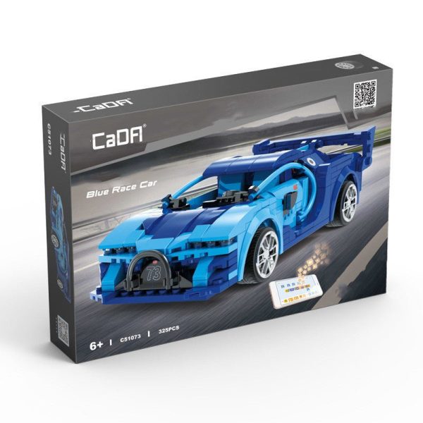 Blue Phantom App Programming Remote Control Sports Car Building Block Toys